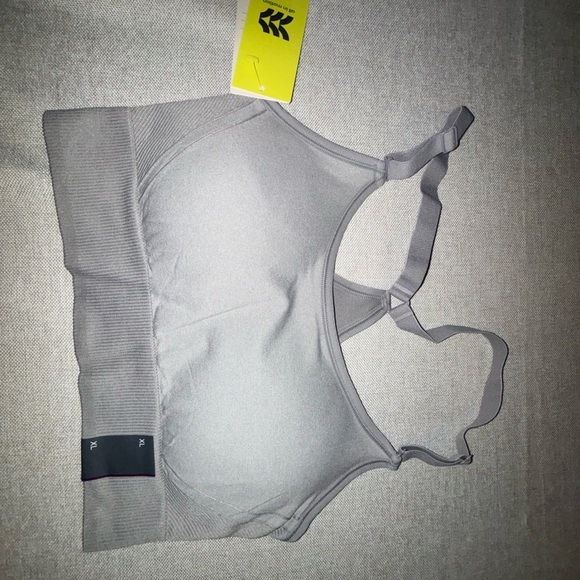 all in motion Other - All in Motion Gray Sports Bra with Adjustable Straps